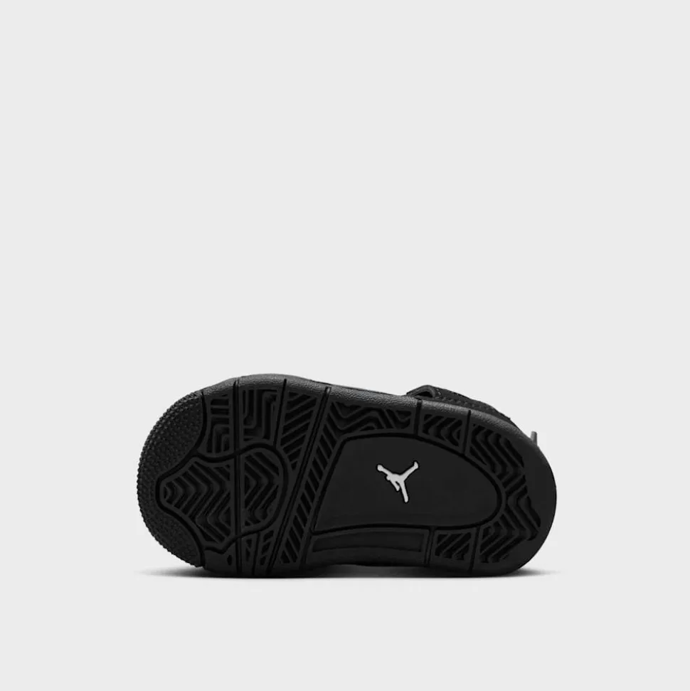 Air Jordan 4 Retro "Black Cat" Kleinkinder