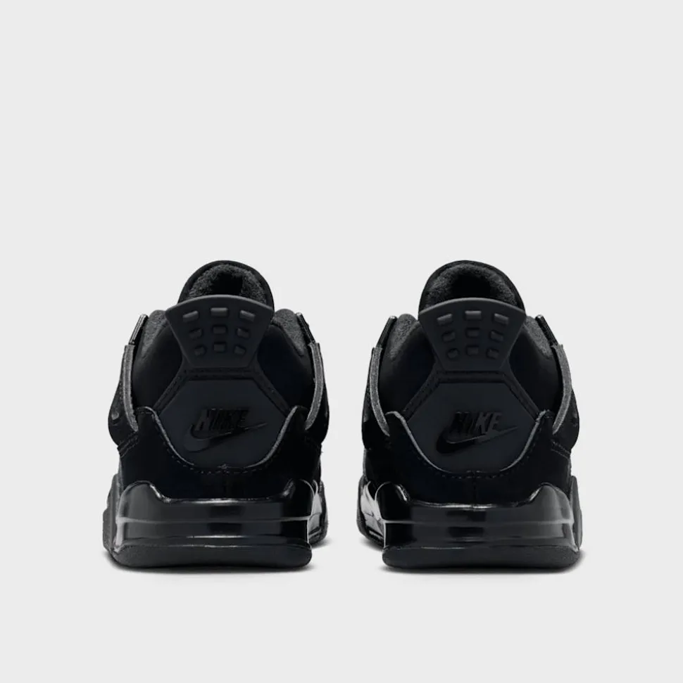 Air Jordan 4 Retro "Black Cat" Kleinkinder