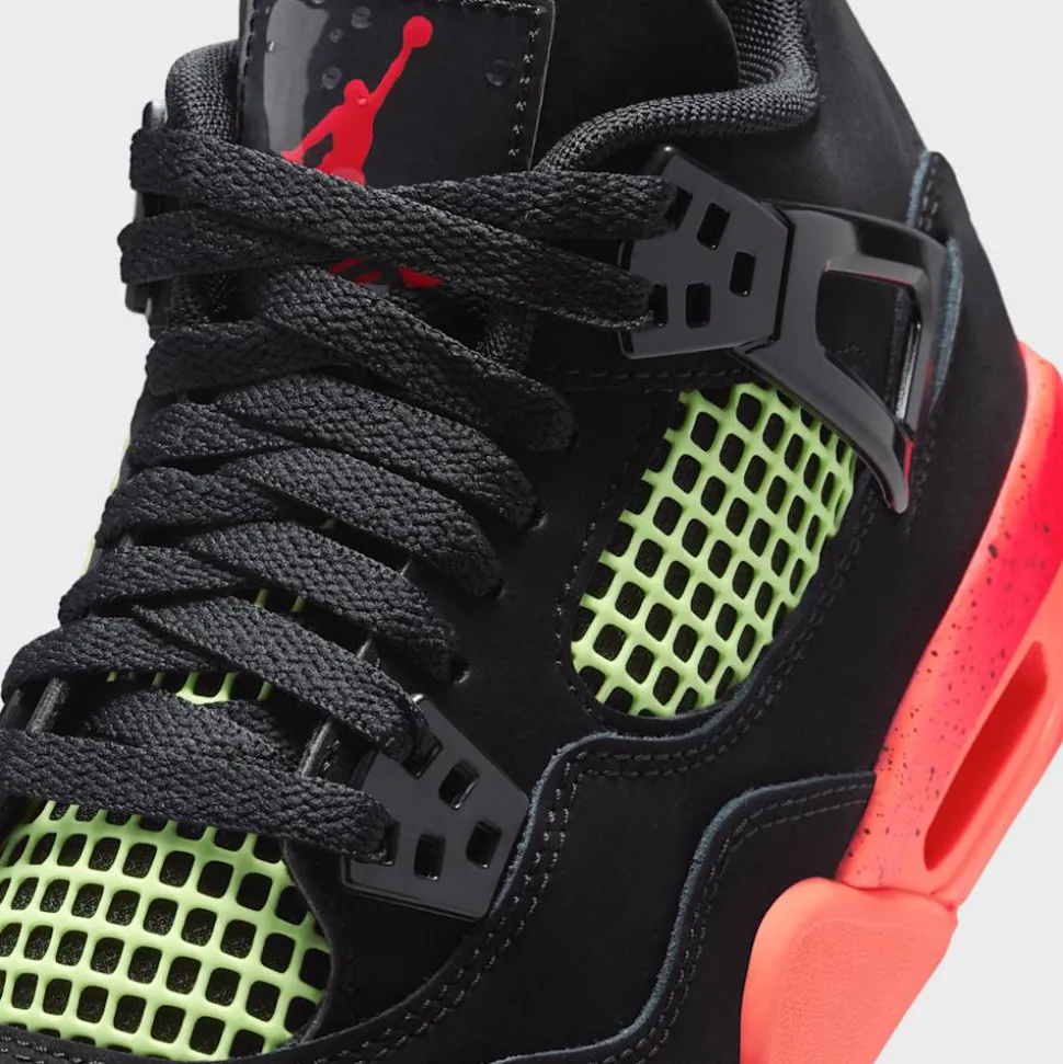 Air Jordan 4 Retro "Black & Infrared 23" (GS)