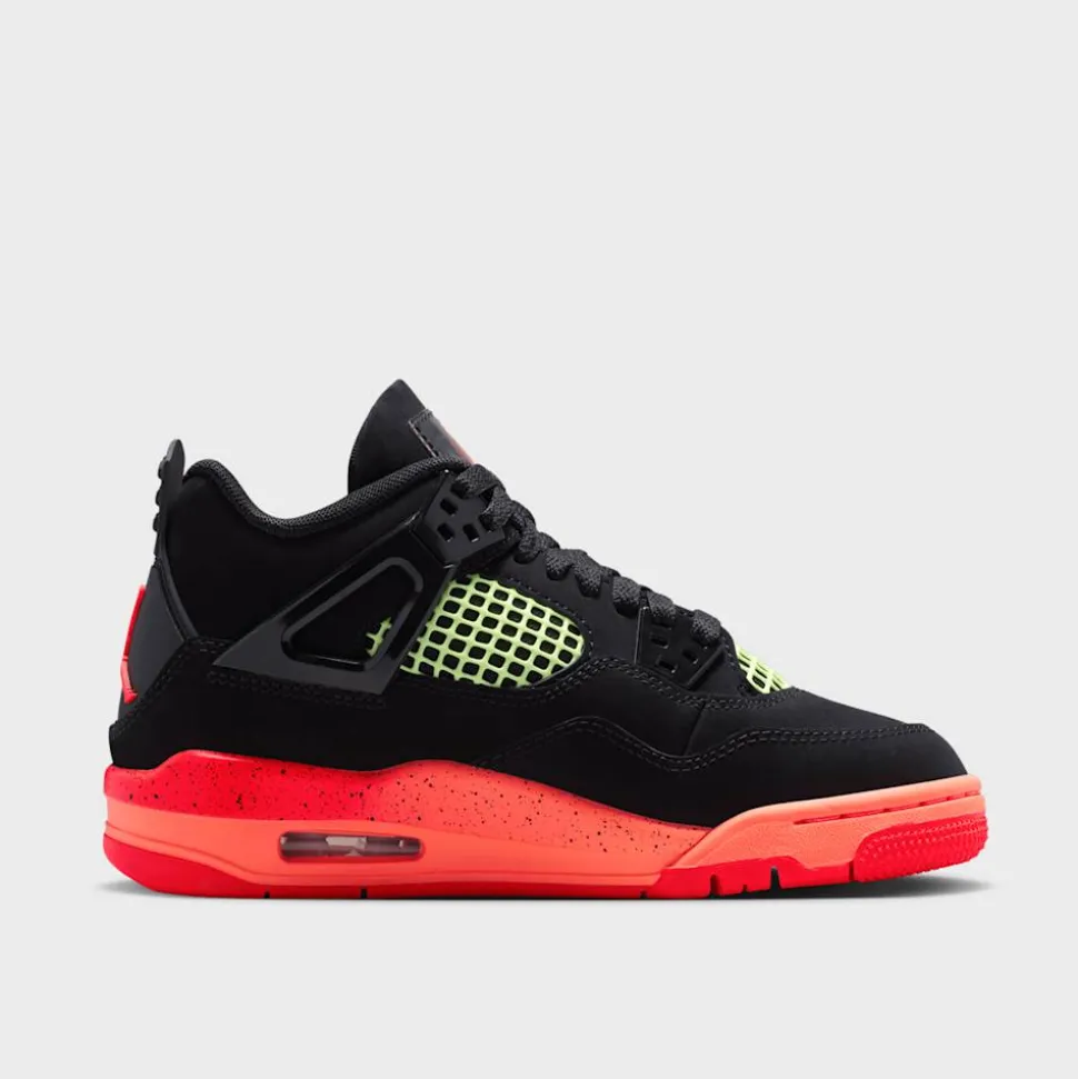 Air Jordan 4 Retro "Black & Infrared 23" (GS)