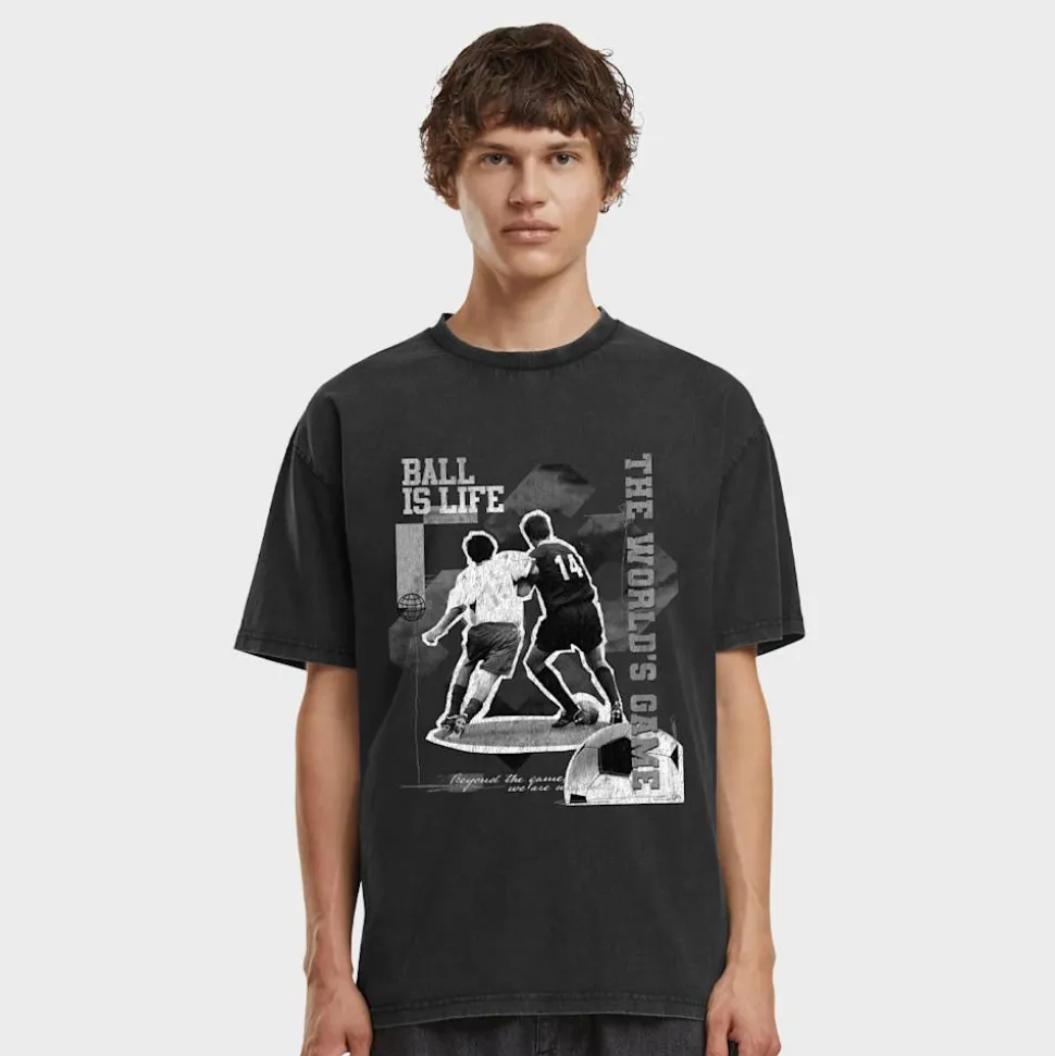 Ball Is Life Vintage Oversize Tee