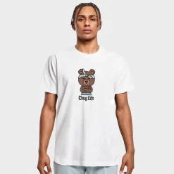 Bandana Bear Sketch Tee white
