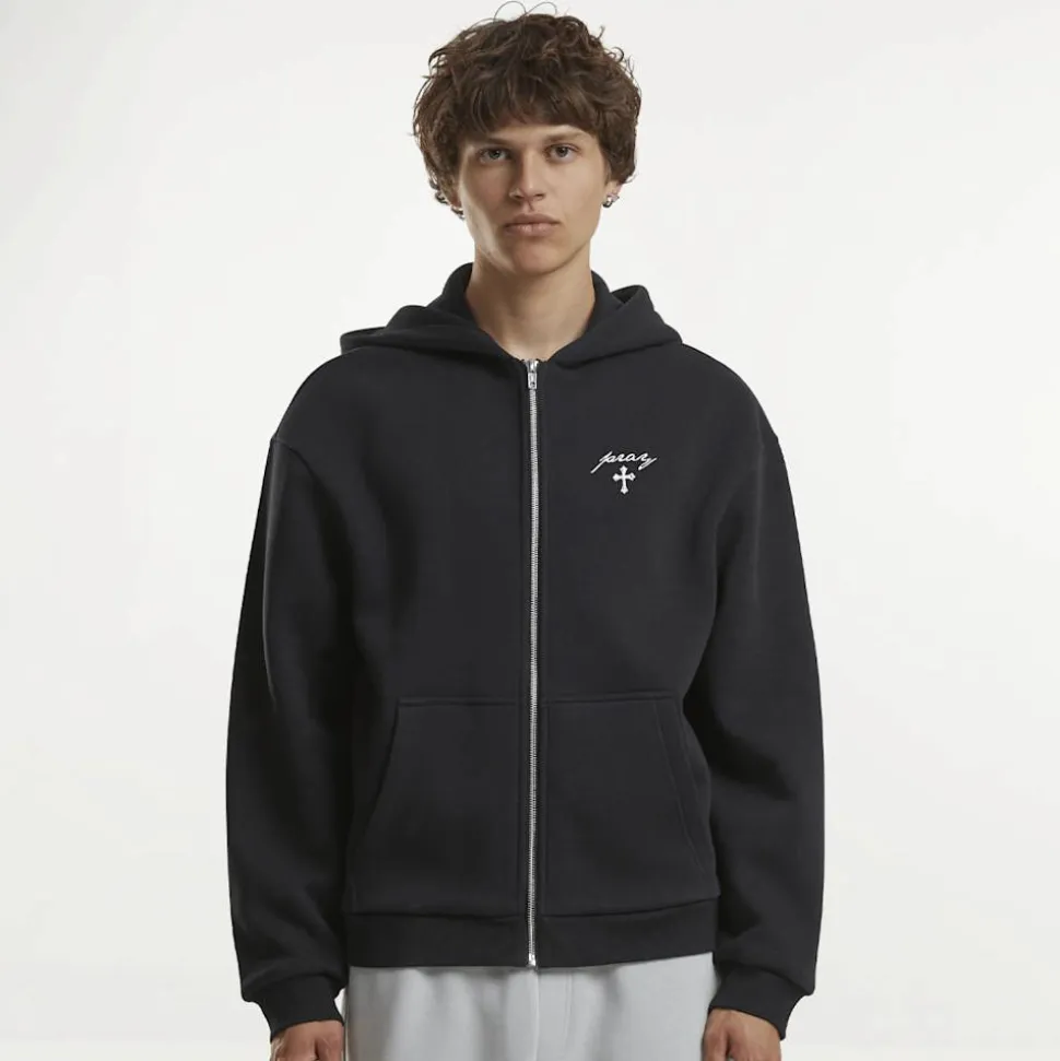 Beyond The Prayer Fluffy Zip Hoody