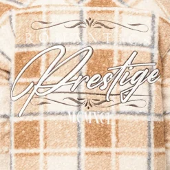 Boucle Plaid Woven Shirt