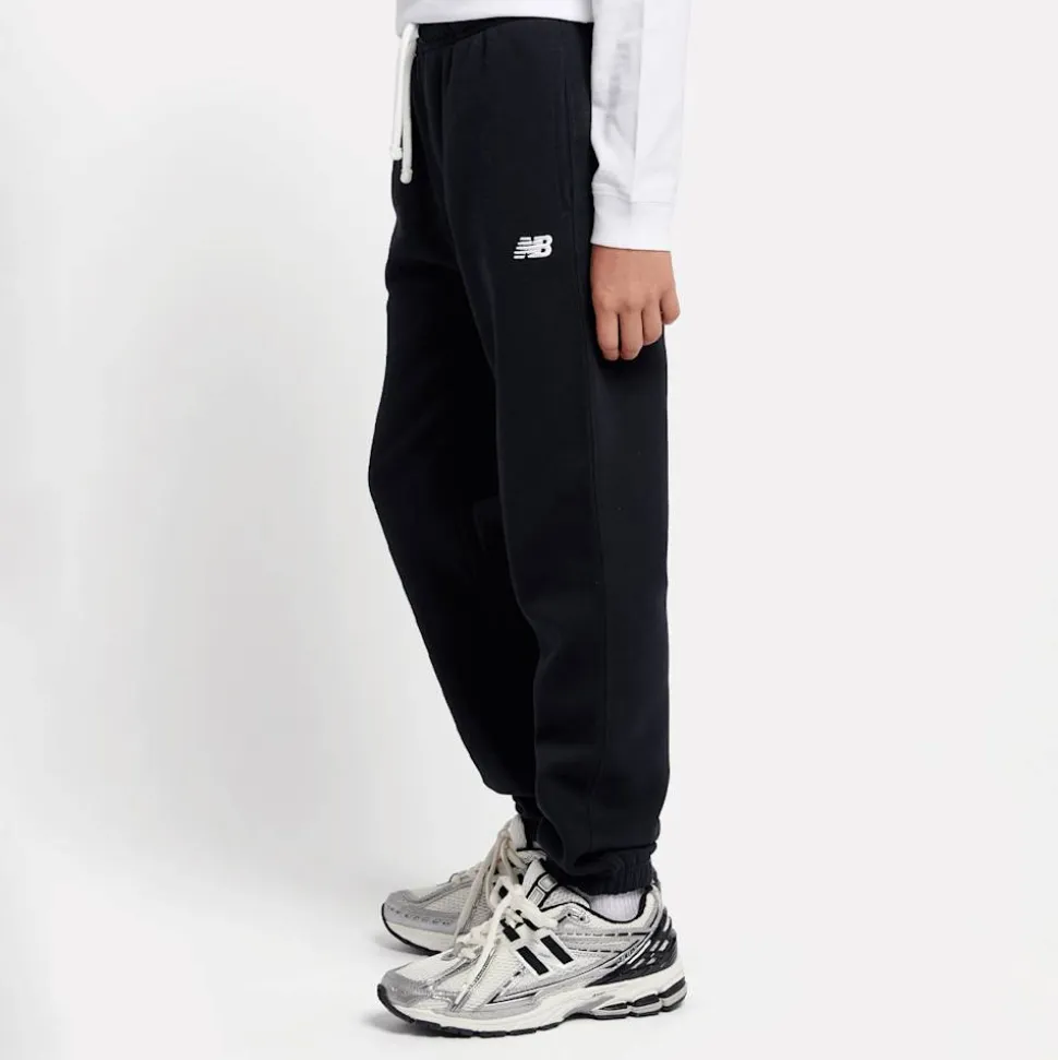Boys Brush Back Small Logo Joggers