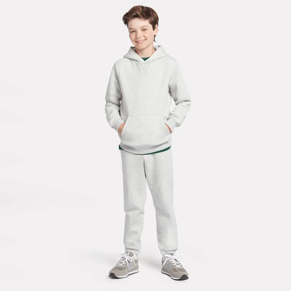 Boys French Terry Small Logo Hoodie