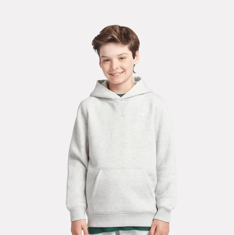 Boys French Terry Small Logo Hoodie