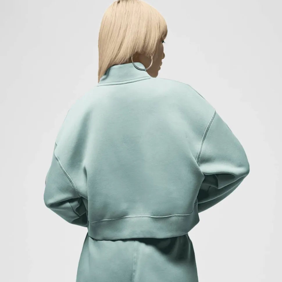 Brooklyn Fleece Quarter-Zip Top