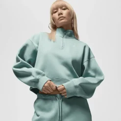 Brooklyn Fleece Quarter-Zip Top
