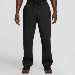 Brooklyn Statement Fleece Open-Hem Pants
