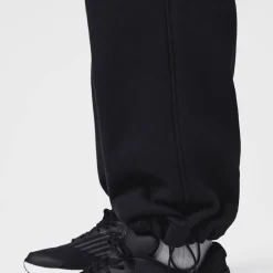 Brooklyn Statement Fleece Open-Hem Pants