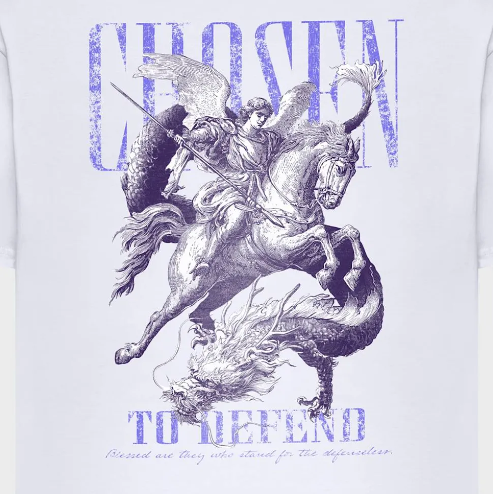Chosen To Defend Oversize Tee