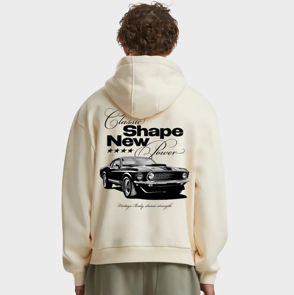 Classic Shape New Power Fluffy Hoody