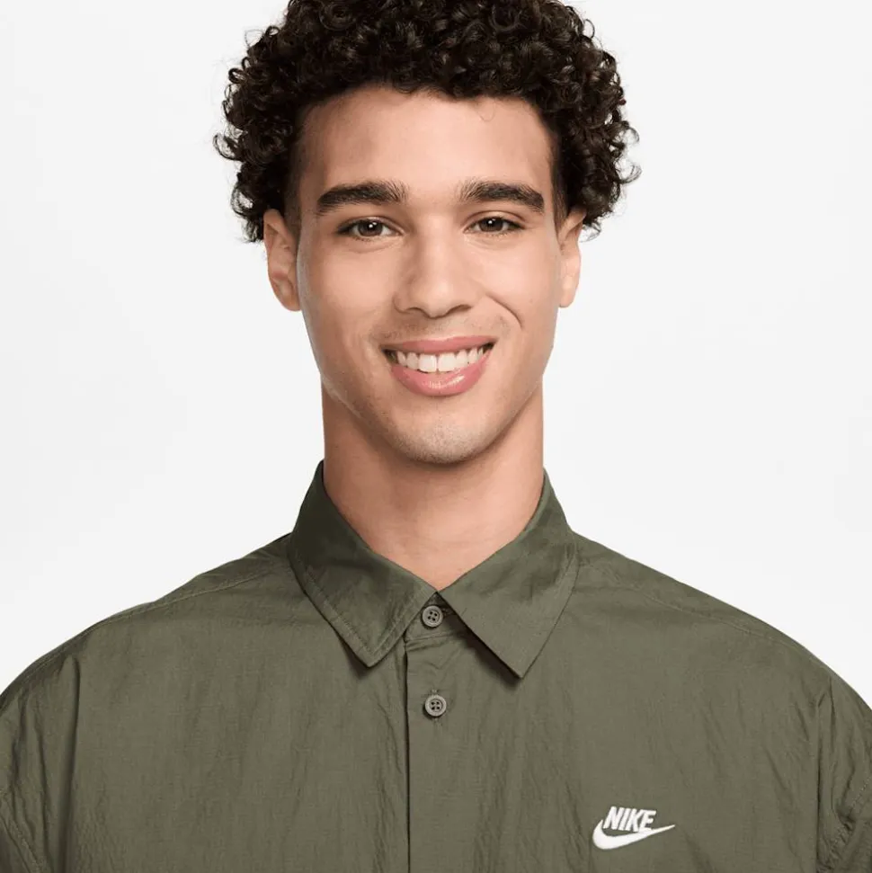 Club Shortsleeve Button Oversize Shirt