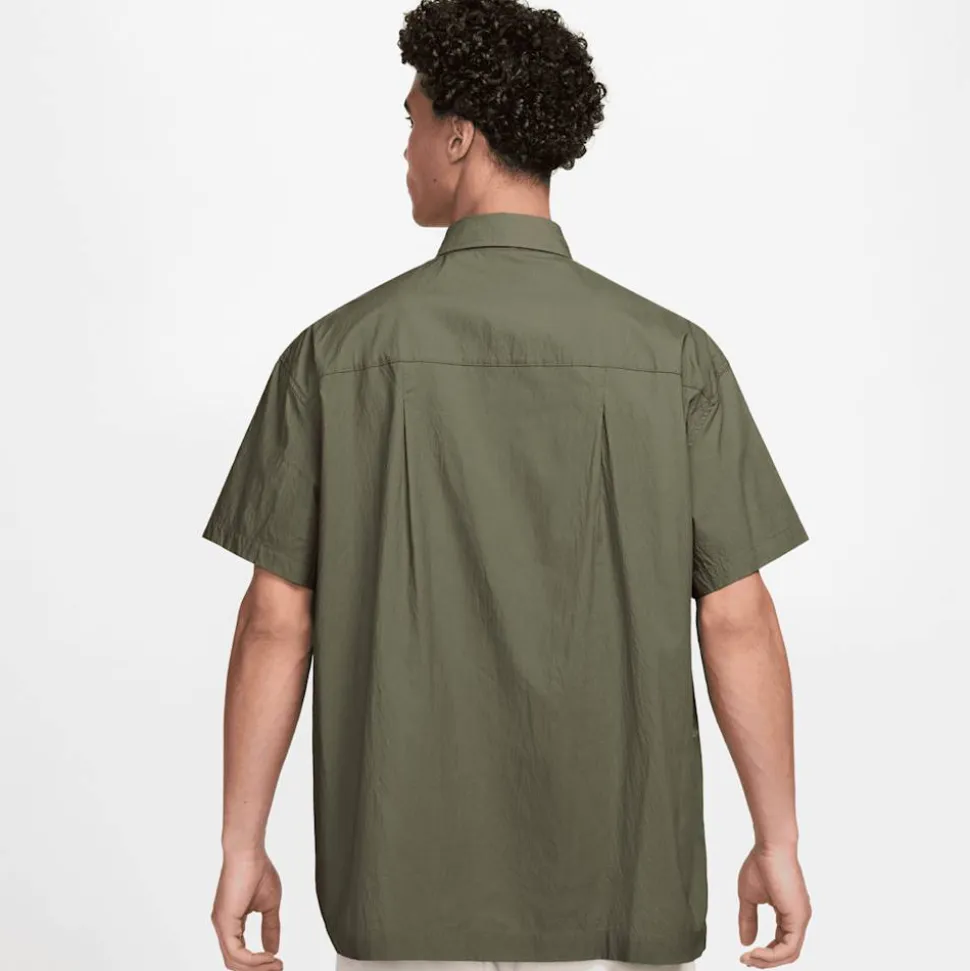 Club Shortsleeve Button Oversize Shirt
