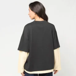 College Oversized Layered Longsleeve