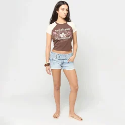 Contrast Raglan Baby Tee