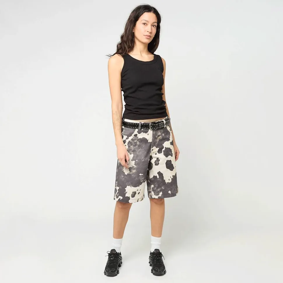 Cow Print Jorts