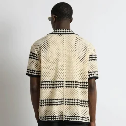 Crochet Bicolor Shirt