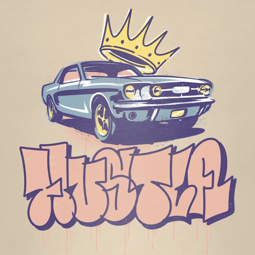Crown Car Oversize Tee