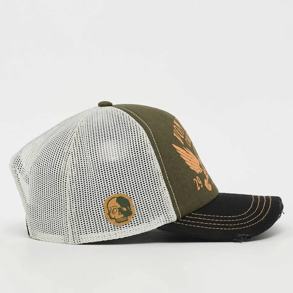Distressed Trucker Cap California