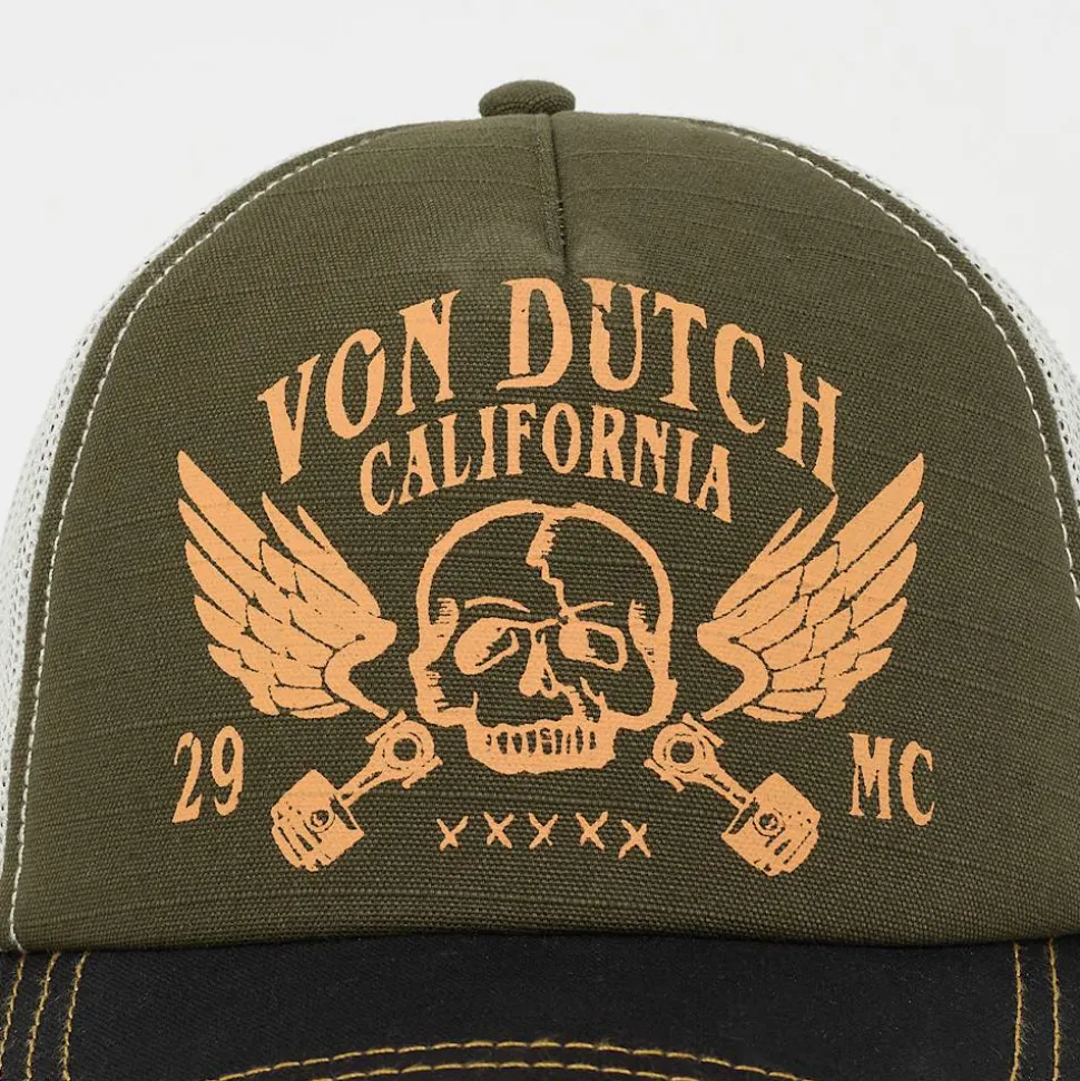 Distressed Trucker Cap California