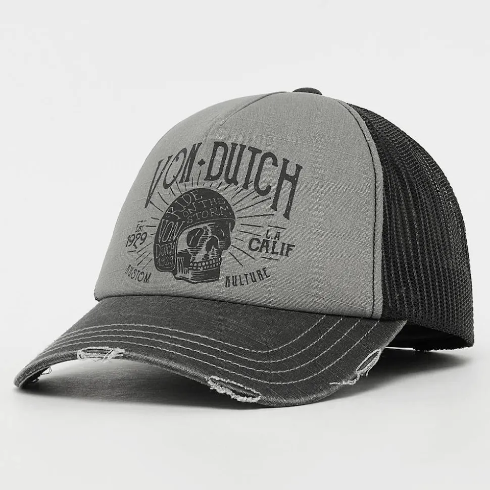 Distressed Trucker Cap Ride On The Storm