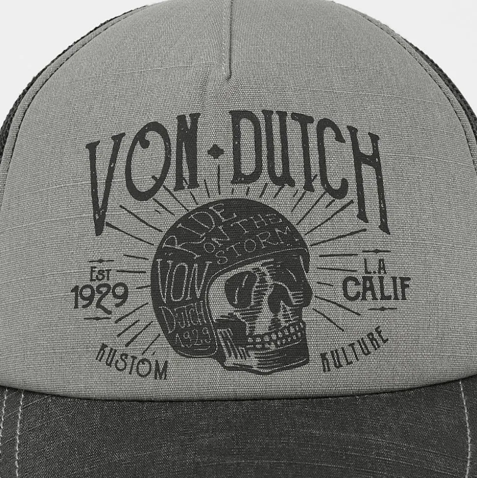 Distressed Trucker Cap Ride On The Storm