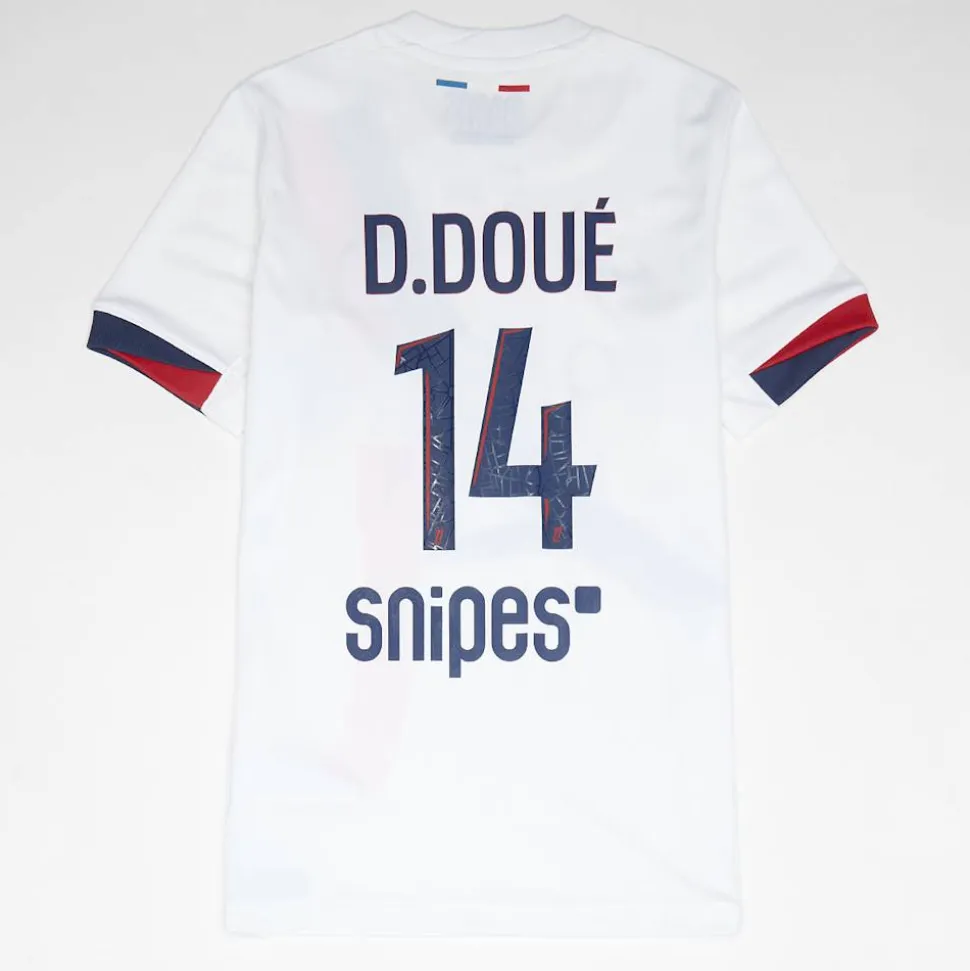 Doué / No. 14 / Paris Saint-Germain Nike Kids Away Stadium 2024/25