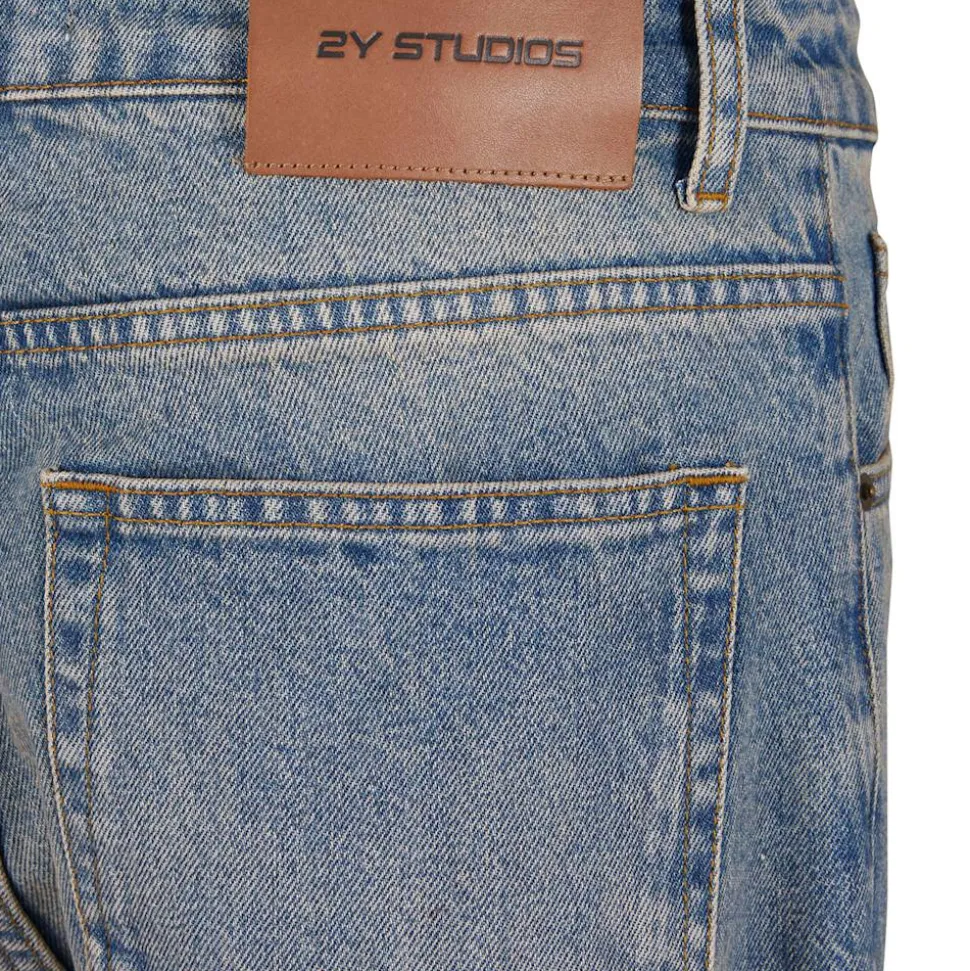 Durga Logo Straight Jeans