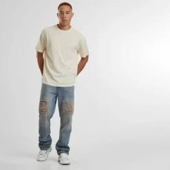 Durga Logo Straight Jeans