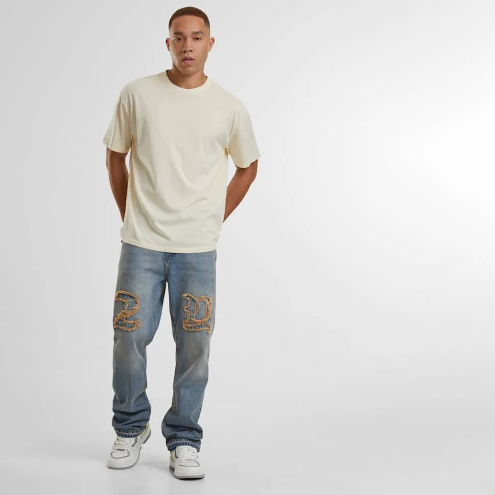Durga Logo Straight Jeans