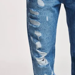 Firio Destroyed Straight Jeans