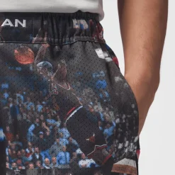 Flight Printed Cat Scratch Shorts