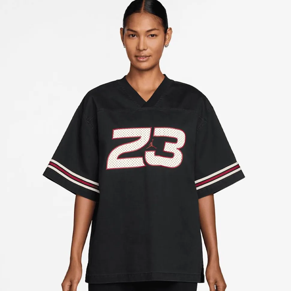 Flight Woven Jersey Top