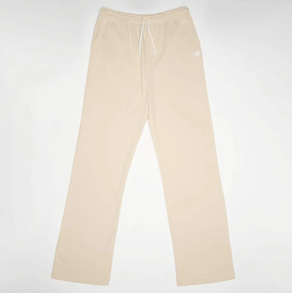 French-Terry Small Logo Wide Leg Jogger