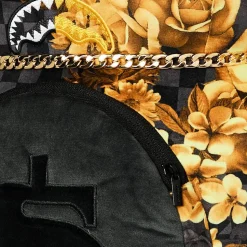 Gold Floral Remix Moneybear Backpack