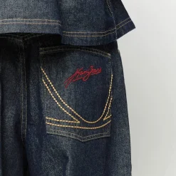 Jeans Rinsed Relaxed Baggy Jeans