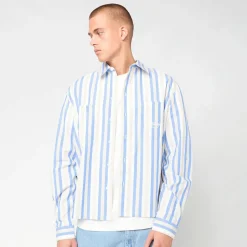 Kani Jeans Stripe Oversized Shirt