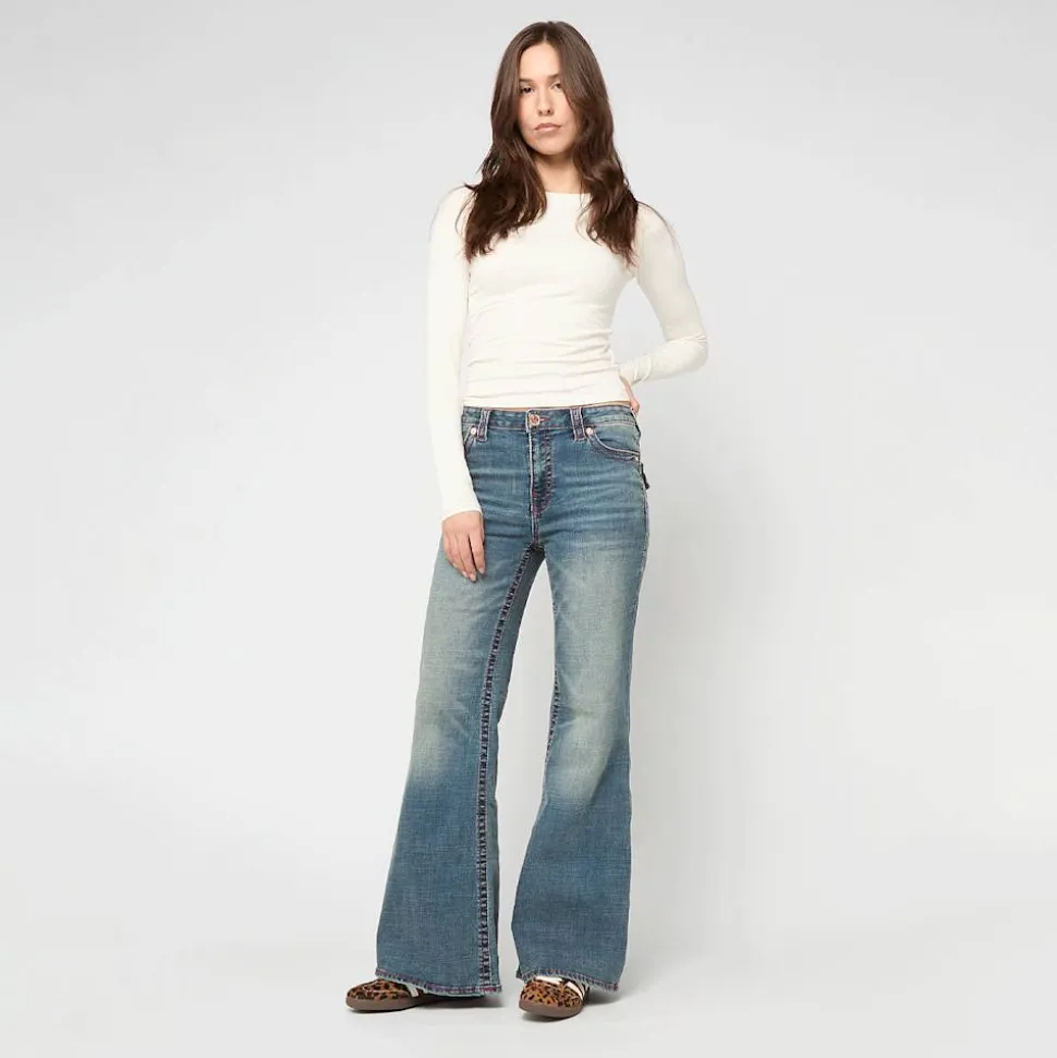 Katrina High Rise Flare Flap Big T