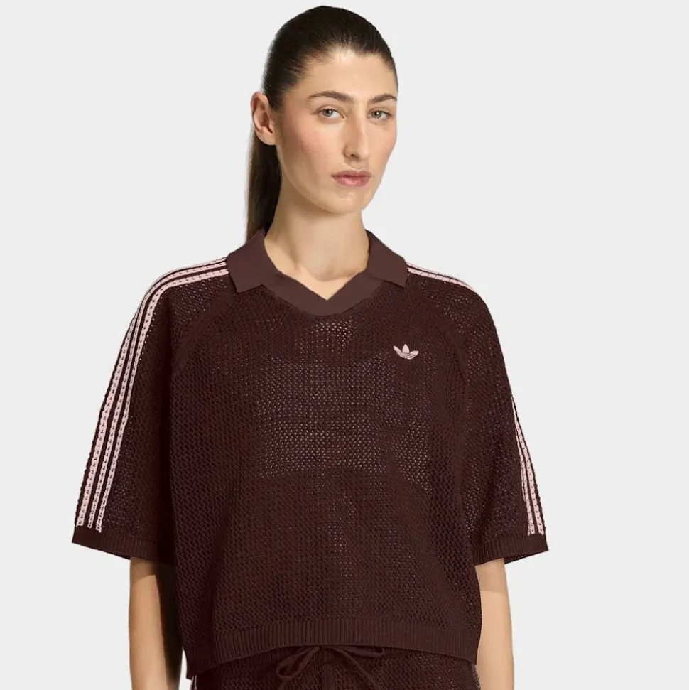 Knitted Crochet Polo