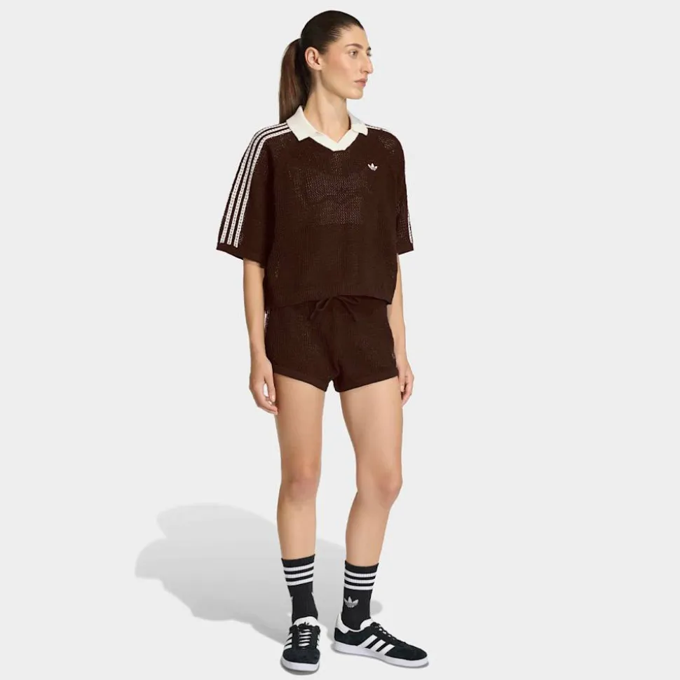 Knitted Crochet Polo
