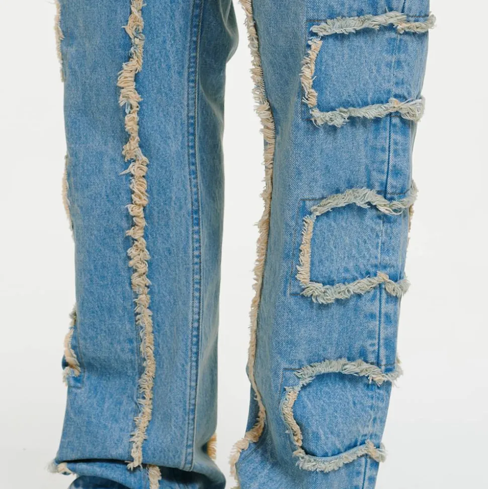 Kosa Destroyed Straight Jeans