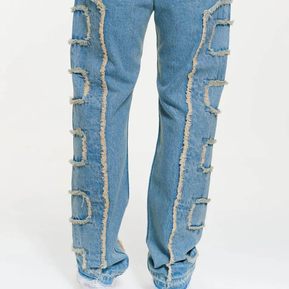 Kosa Destroyed Straight Jeans