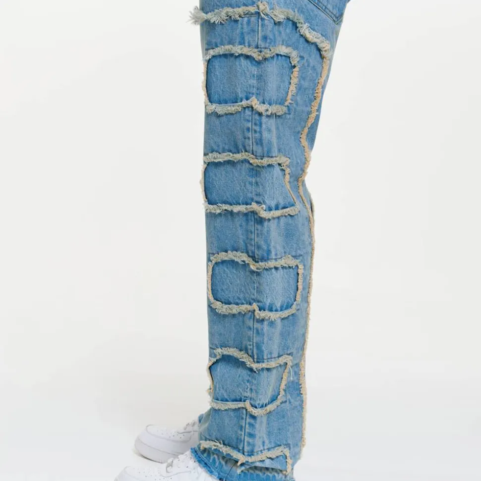 Kosa Destroyed Straight Jeans
