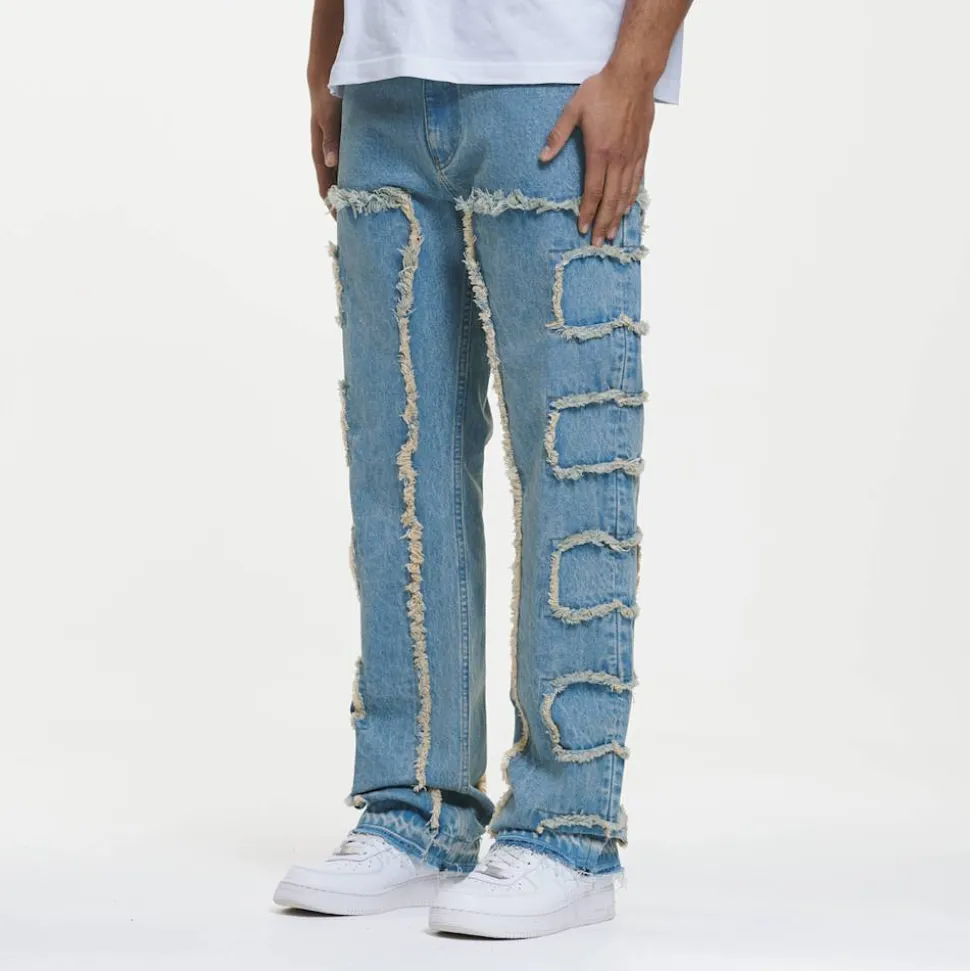 Kosa Destroyed Straight Jeans
