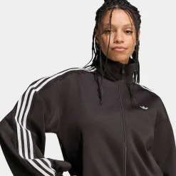 Lace Oversized Archive Track Top