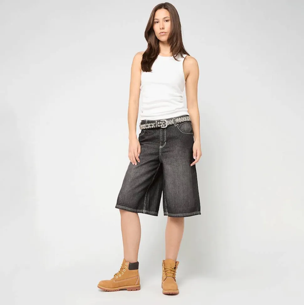 Ladies Denim Bermuda