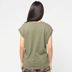 Ladies Extended Shoulder Tee
