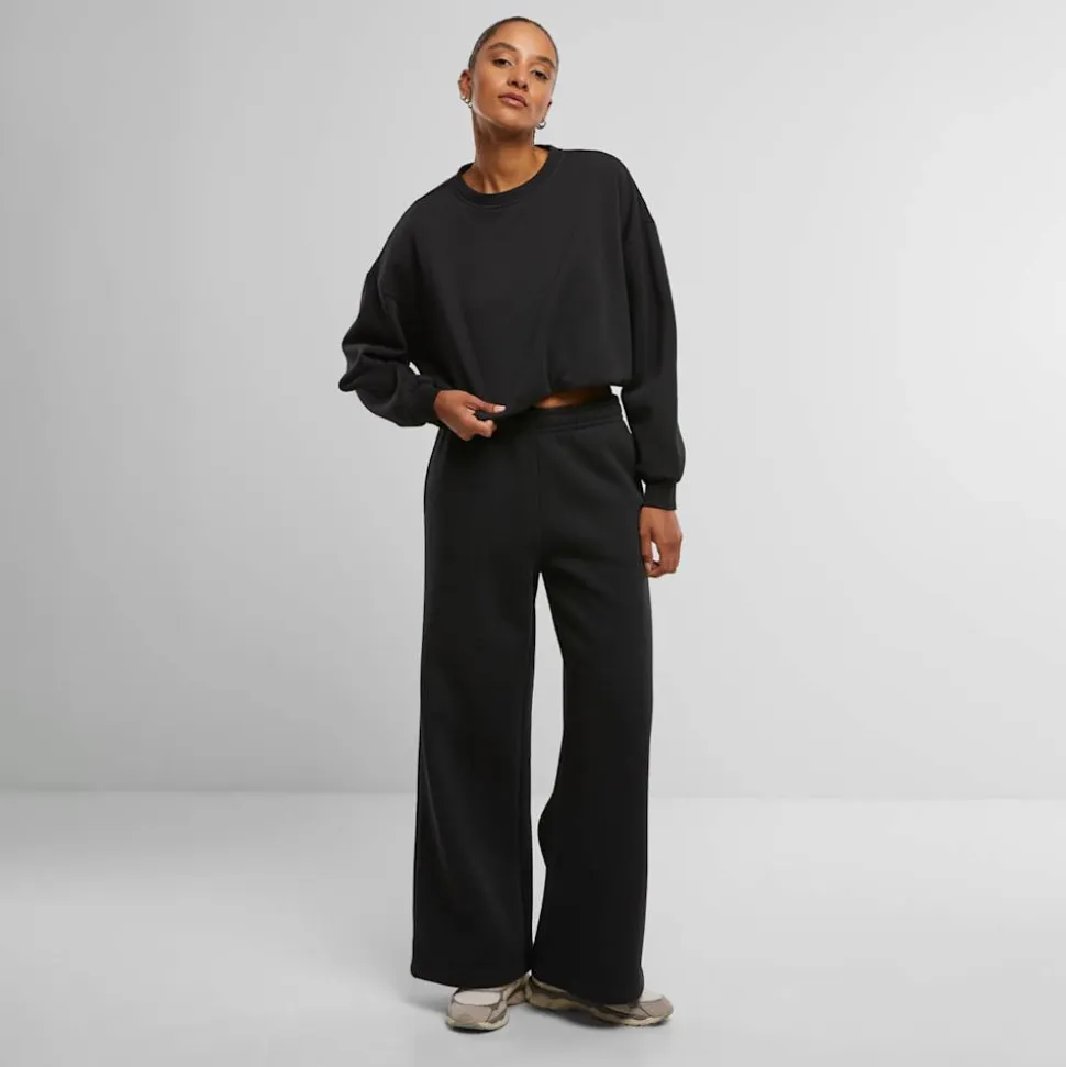 Ladies Fluffy Wideleg Trackpants